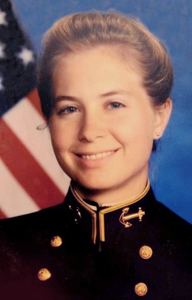 Commander Duty Officer Jenny Hauser