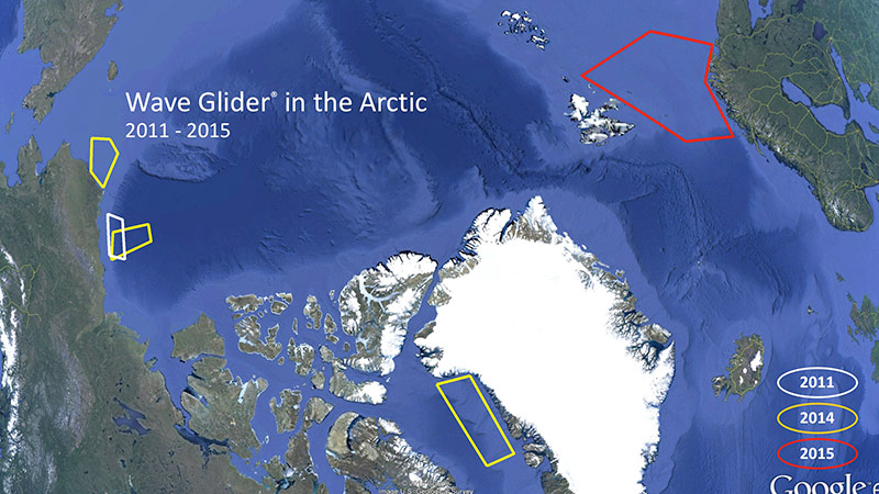 Wave Glider arctic missions