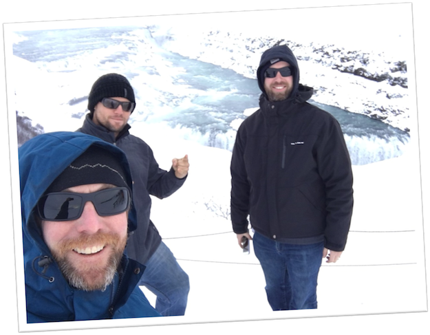 Liquid Robotics crew in Iceland