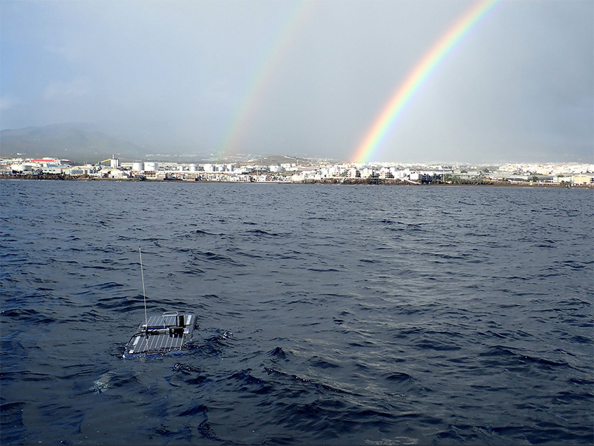 PLOCAN Wave Glider returns to Gran Canaria, Spain