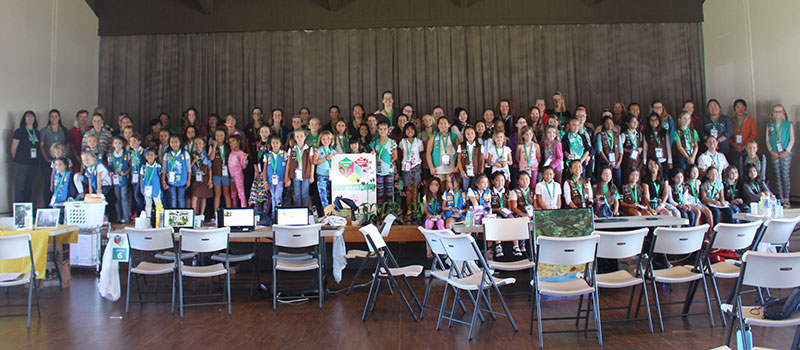 The Girl Scouts of Hawaii Learn About Wave Gliders at STEMfest 2018