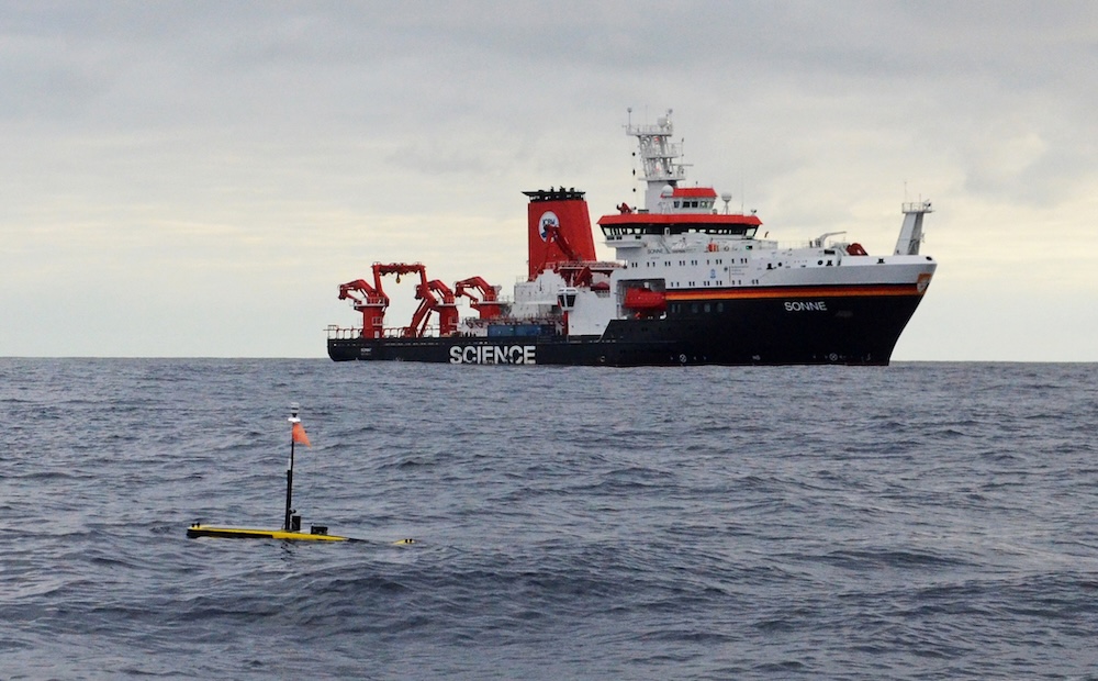 Tracking Seafloor Motion with Wave Gliders